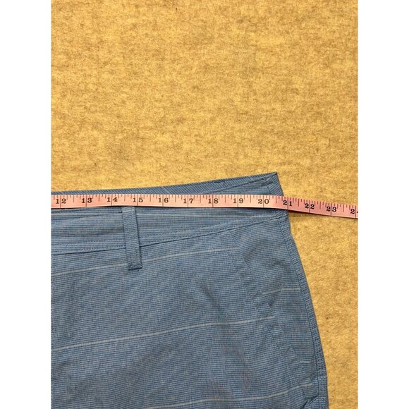 Hang Ten Blue Casual Men's Shorts Size 40" Waist 10.5" Inseam Summer Lightweight - Picture 10 of 11